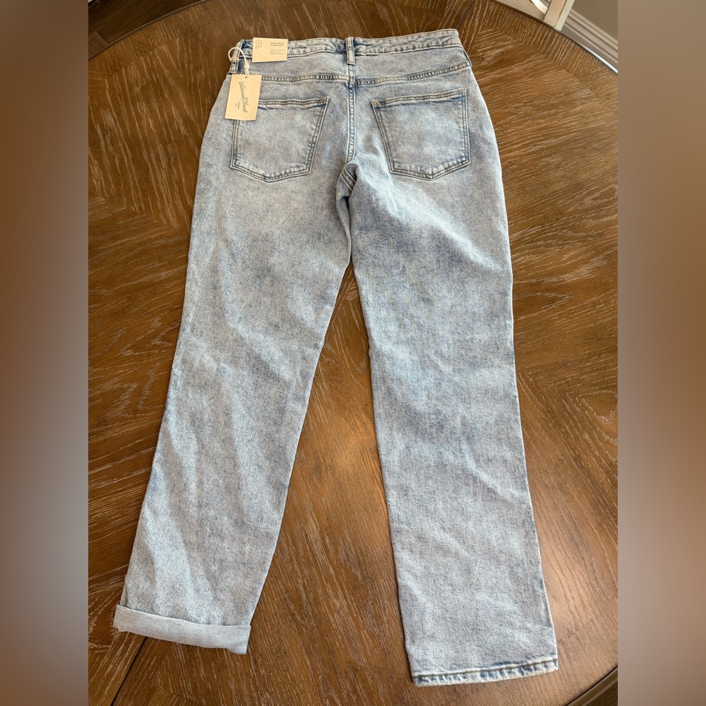 Universal Thread NWT jeans high waisted straight vintage stretch - Picture 5 of 8